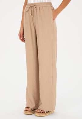 Kadın Kum Kanvas Pantolon - 50281147046