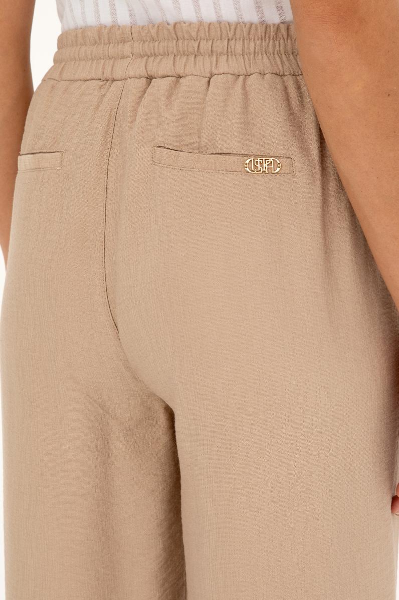 Kadın Kum Kanvas Pantolon