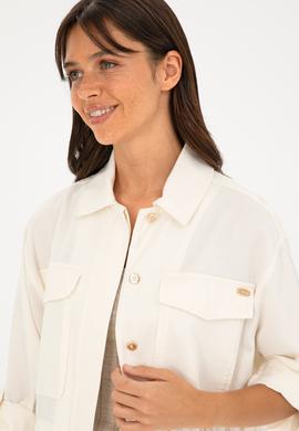 Kadın Ekru Ceket - 50284004019