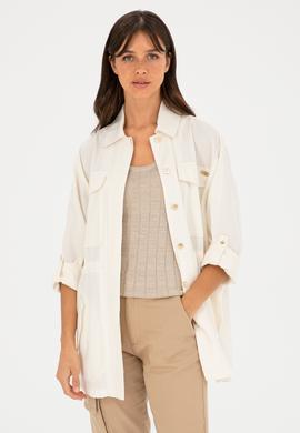 Kadın Ekru Ceket - 50284004019