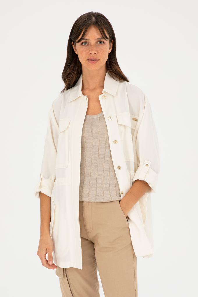Kadın Ekru Ceket