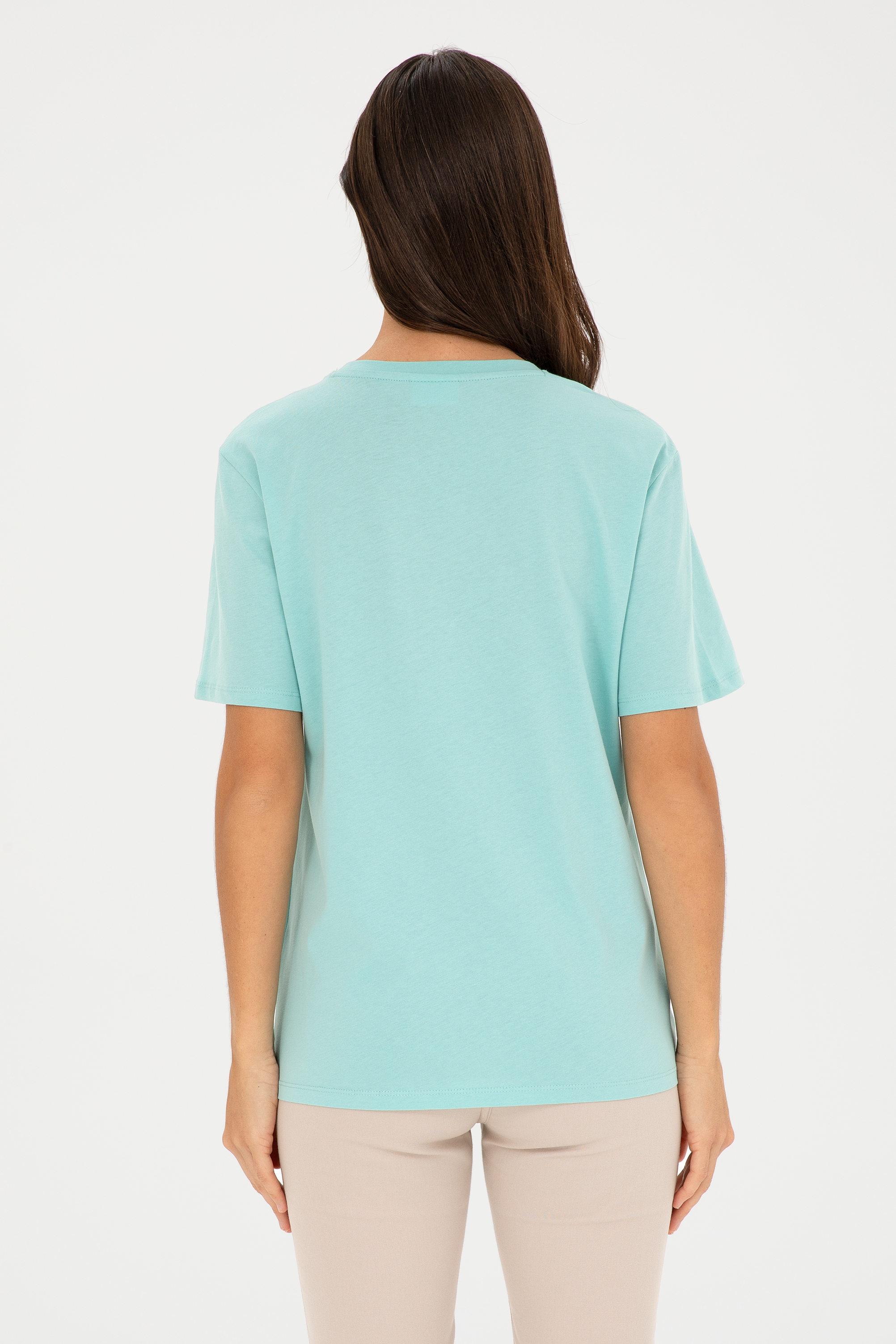 تی شرت ریلکس یقه گرد زنانه یو اس پولو | U.S. Polo Assn. - تصویر 5