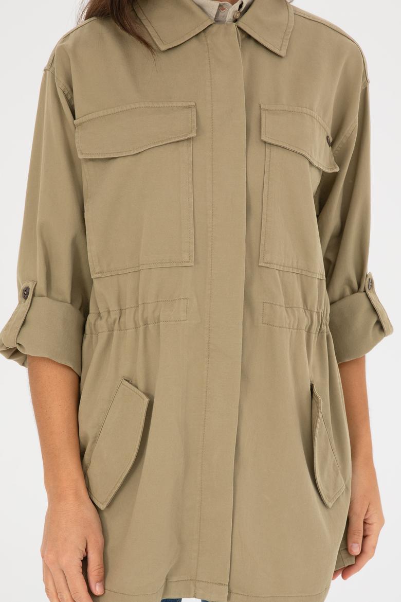 Kadın Haki Ceket - 50284004006