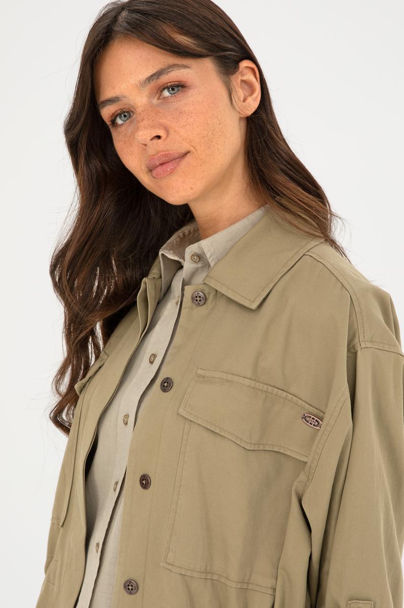 Kadın Haki Ceket