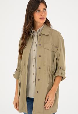 Kadın Haki Ceket - 50284004006