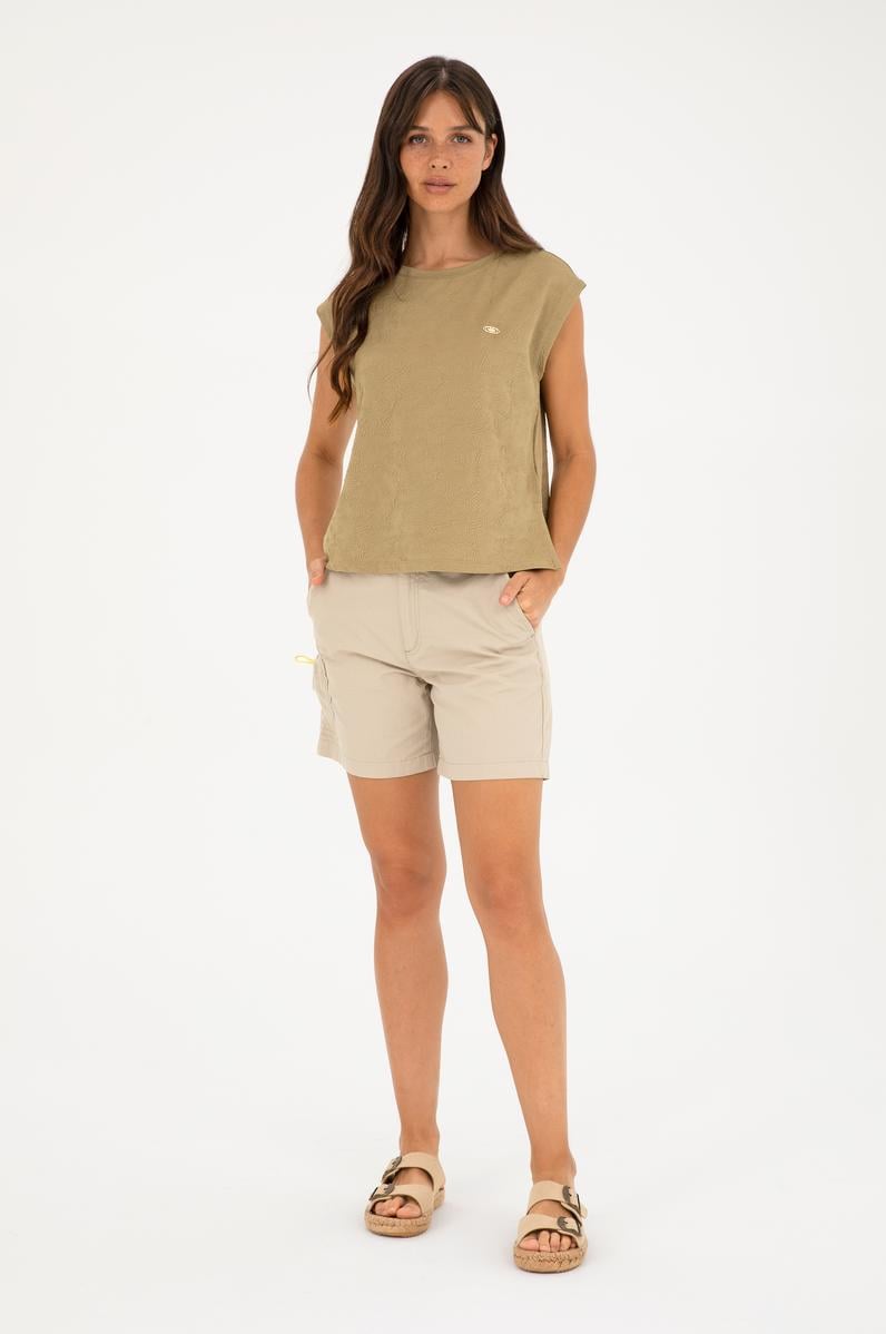 Kadın Taş Dokuma Şort