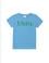 Çocuk Turkuaz Basic Bisiklet Yaka Tişört