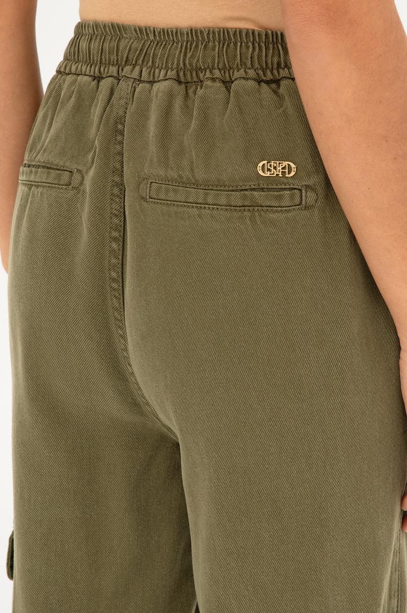 Kadın Haki Jean Pantolon