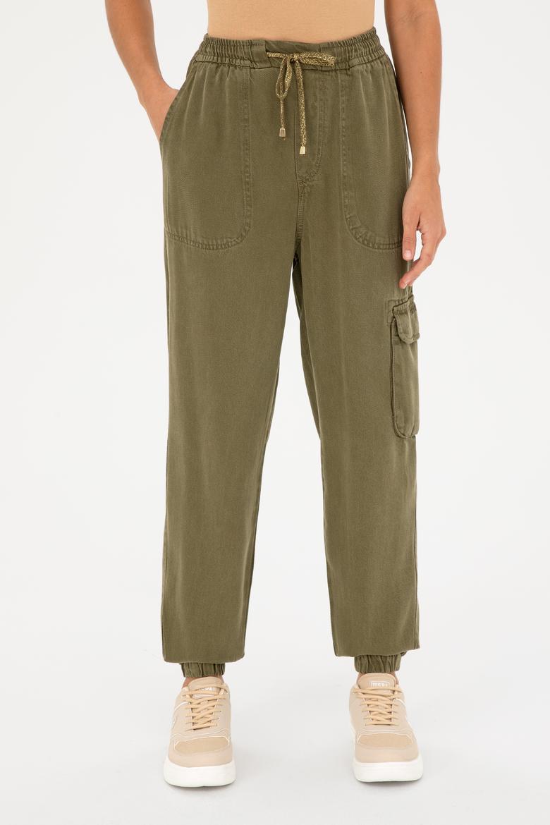 Kadın Haki Jean Pantolon - 50272273007