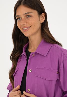 Kadın Mor Ceket - 50284004026