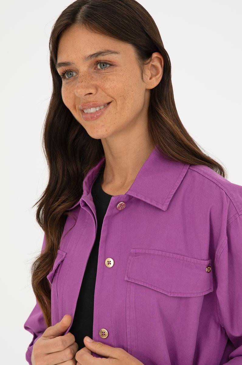 Kadın Mor Ceket