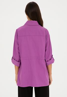 Kadın Mor Ceket - 50284004026