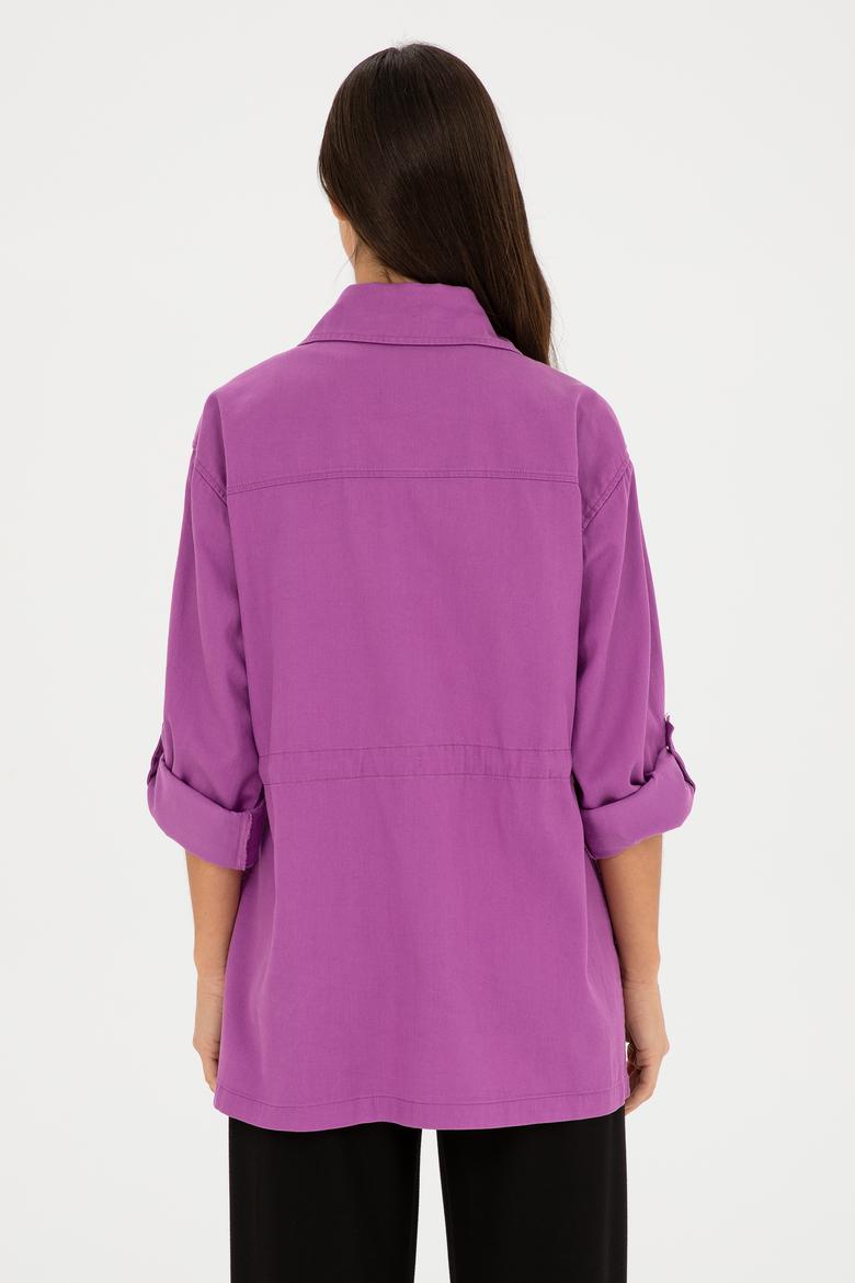 Kadın Mor Ceket - 50284004026