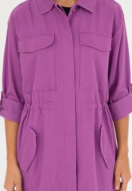 Kadın Mor Ceket - 50284004026