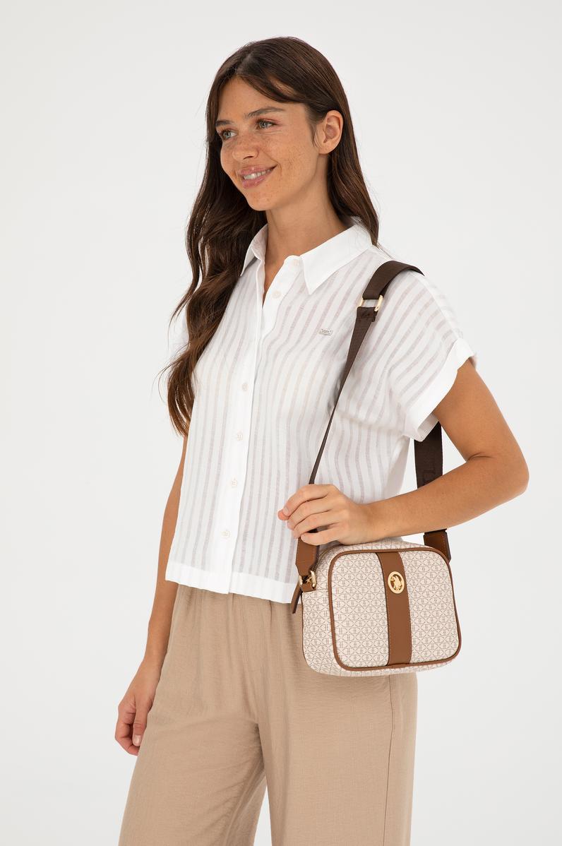 Kadın Bej Çapraz Çanta