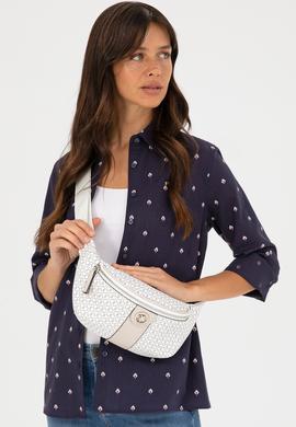 Kadın Beyaz Bel Çantası - 50293693004