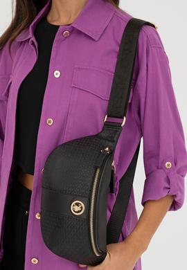 Kadın Siyah Bel Çantası - 50293695001