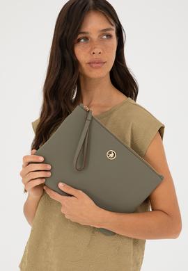 Kadın Açık Haki El Çantası - 50293656005