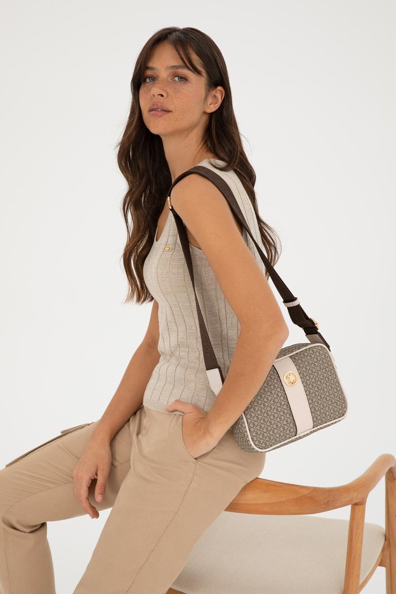 Kadın Vizon Çapraz Çanta