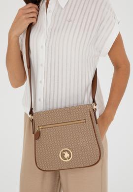 Kadın Koyu Bej Çapraz Çanta - 50293698001