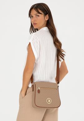 Kadın Koyu Bej Çapraz Çanta - 50293698001