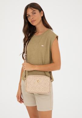 Kadın Bej Çapraz Çanta - 50293717004