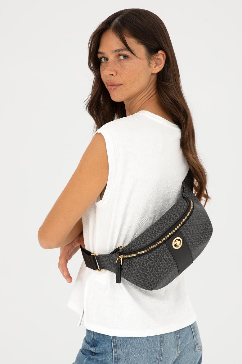 Kadın Siyah Bel Çantası