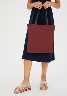 Kadın Bordo Omuz Çantası - 50293675004