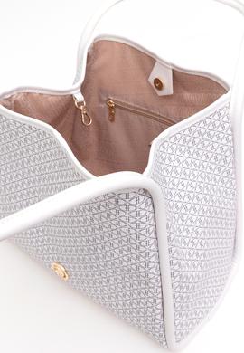 Kadın Beyaz Omuz Çantası - 50293713004