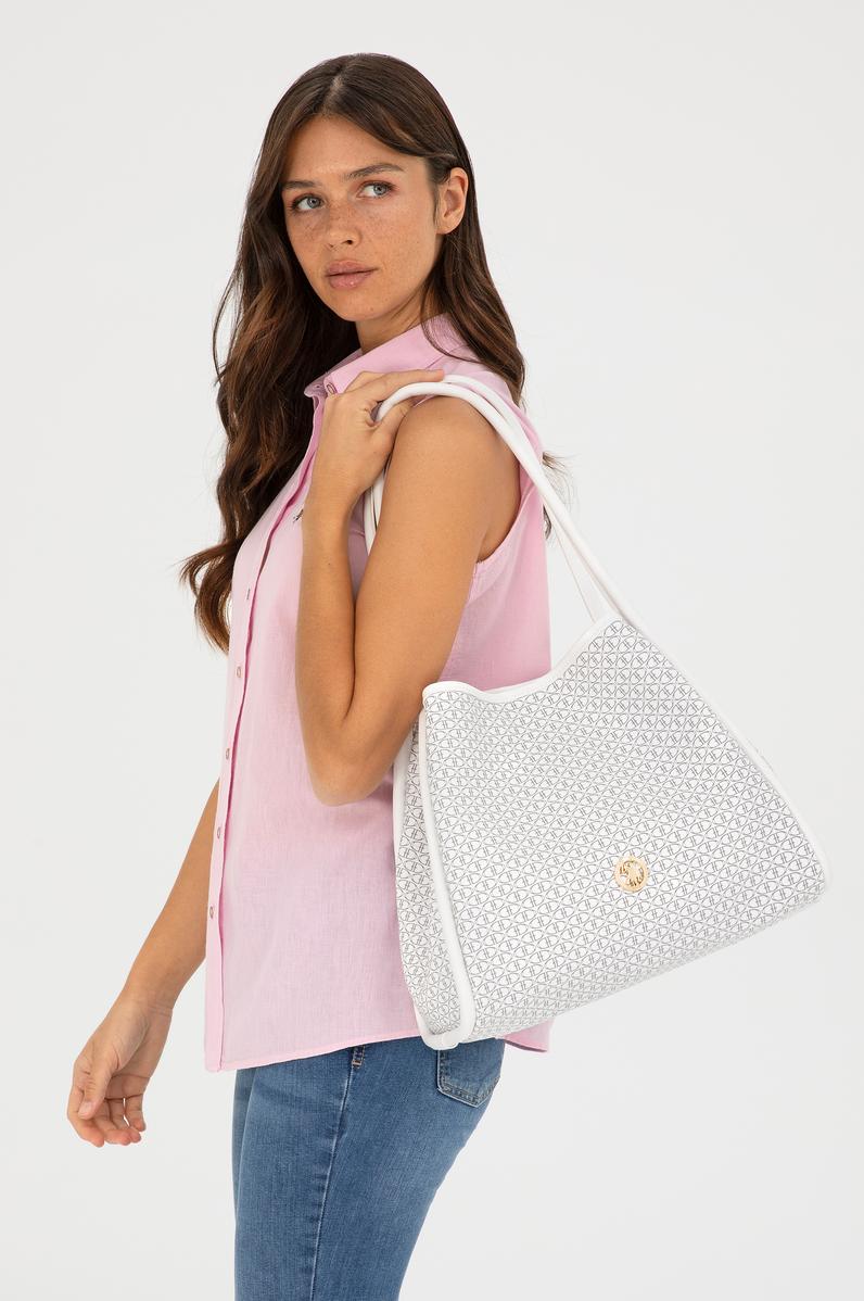 Kadın Beyaz Omuz Çantası