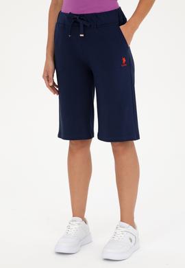 Kadın Lacivert Örme Şort - 50280073004