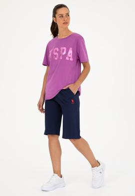 Kadın Lacivert Örme Şort - 50280073004