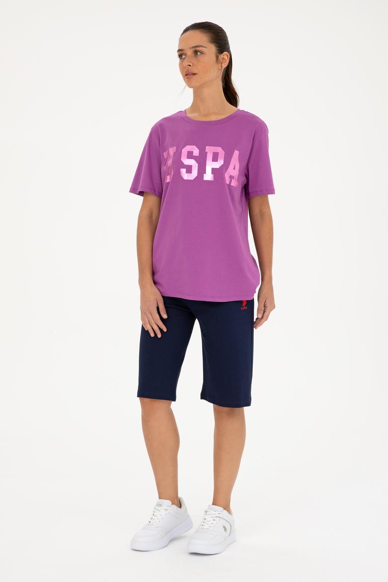 Kadın Lacivert Örme Şort