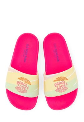 Kız Çocuk Neon Pembe Terlik - 50287259013