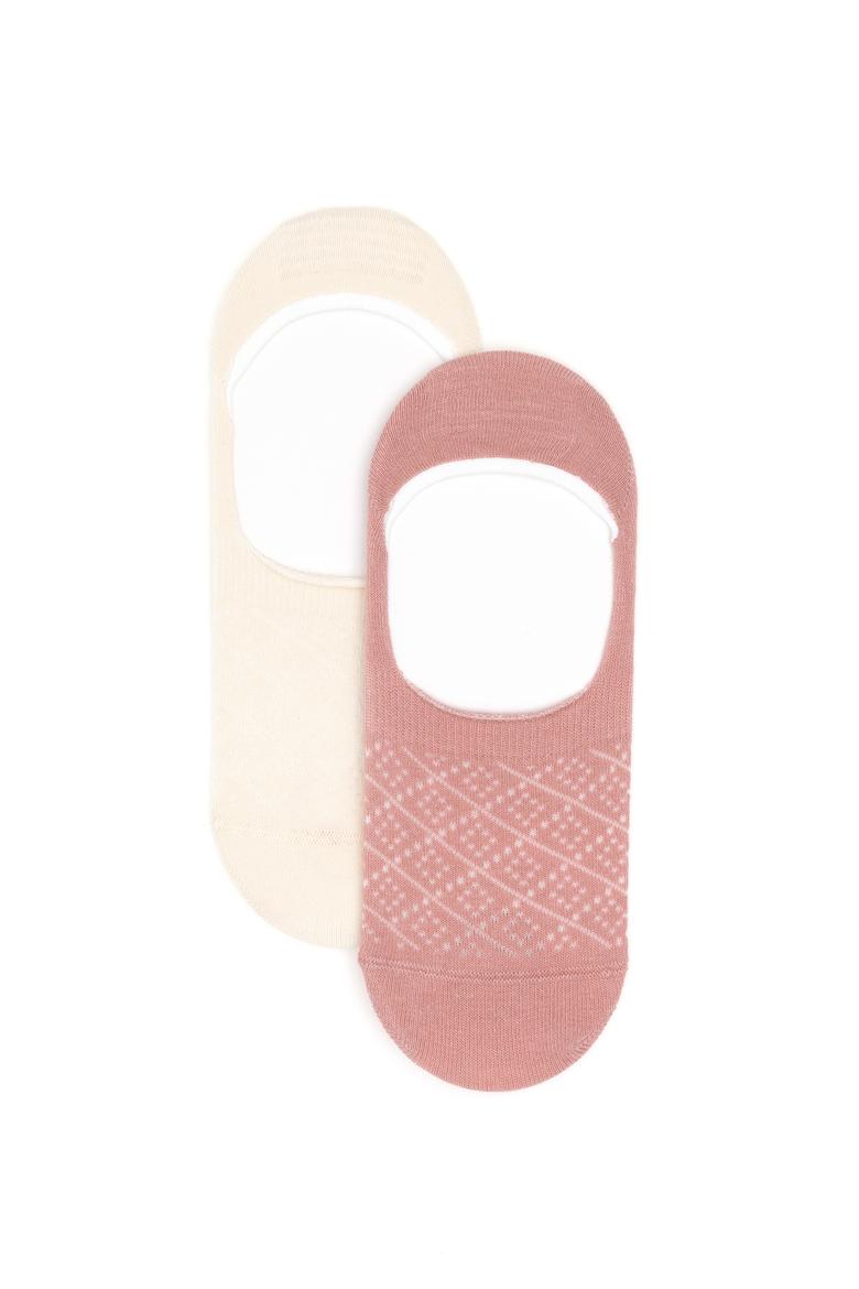 Kadın Pudra 2'li Çorap