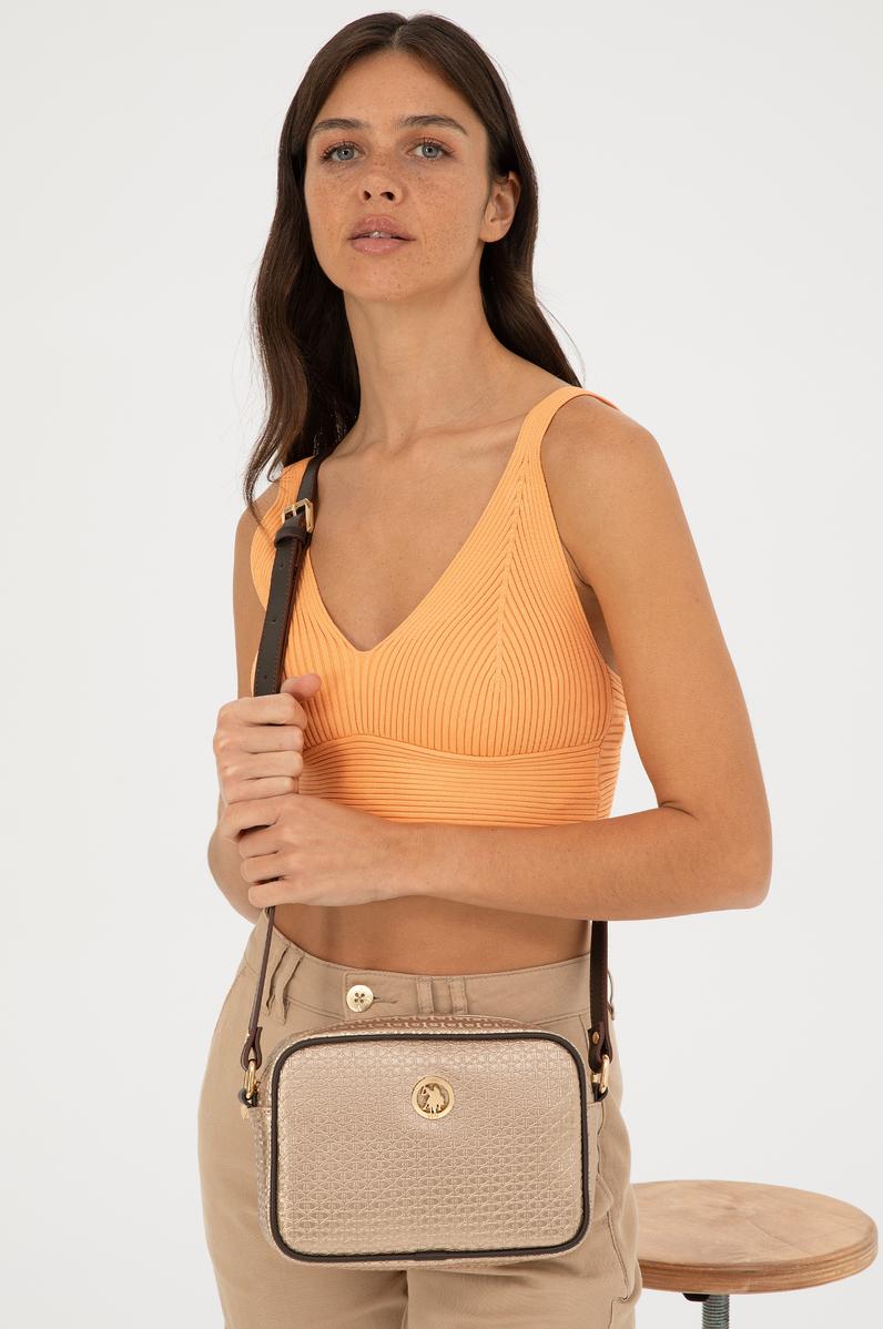 Kadın Sarı Çapraz Çanta