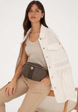 Kadın Kahverengi Bel Çantası - 50293693003