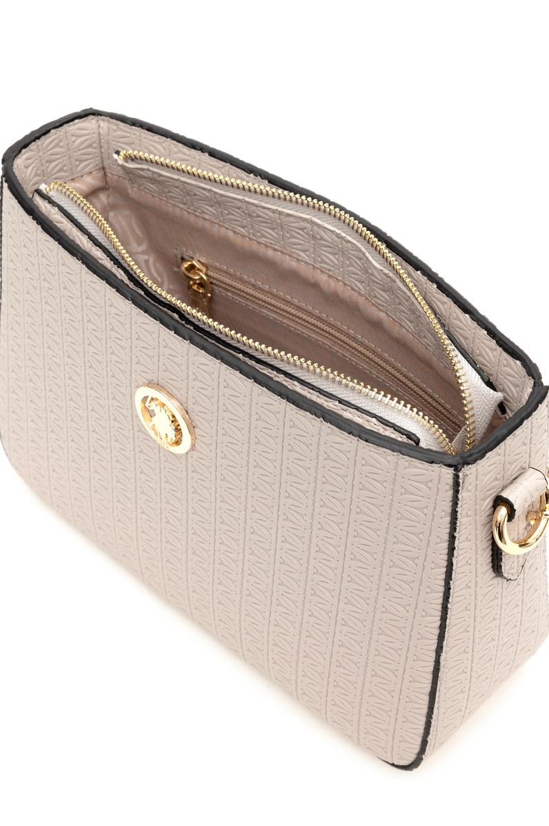 Kadın Açık Gri Çapraz Çanta