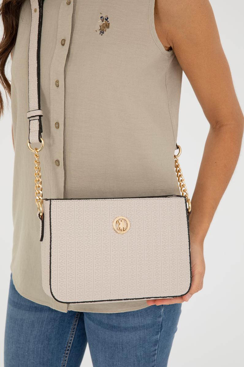 Kadın Açık Gri Çapraz Çanta