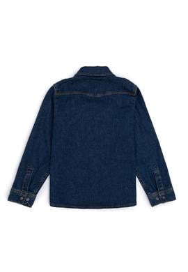 Erkek Çocuk Mavi Jean Gömlek - 50283983001