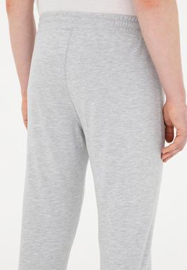 Erkek Gri Melanj Eşofman Altı - 50281043013