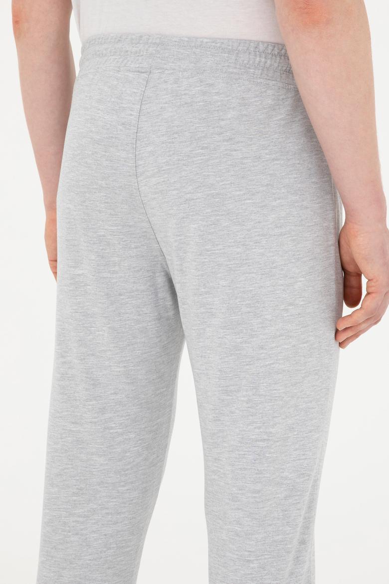 Erkek Gri Melanj Eşofman Altı - 50281043013