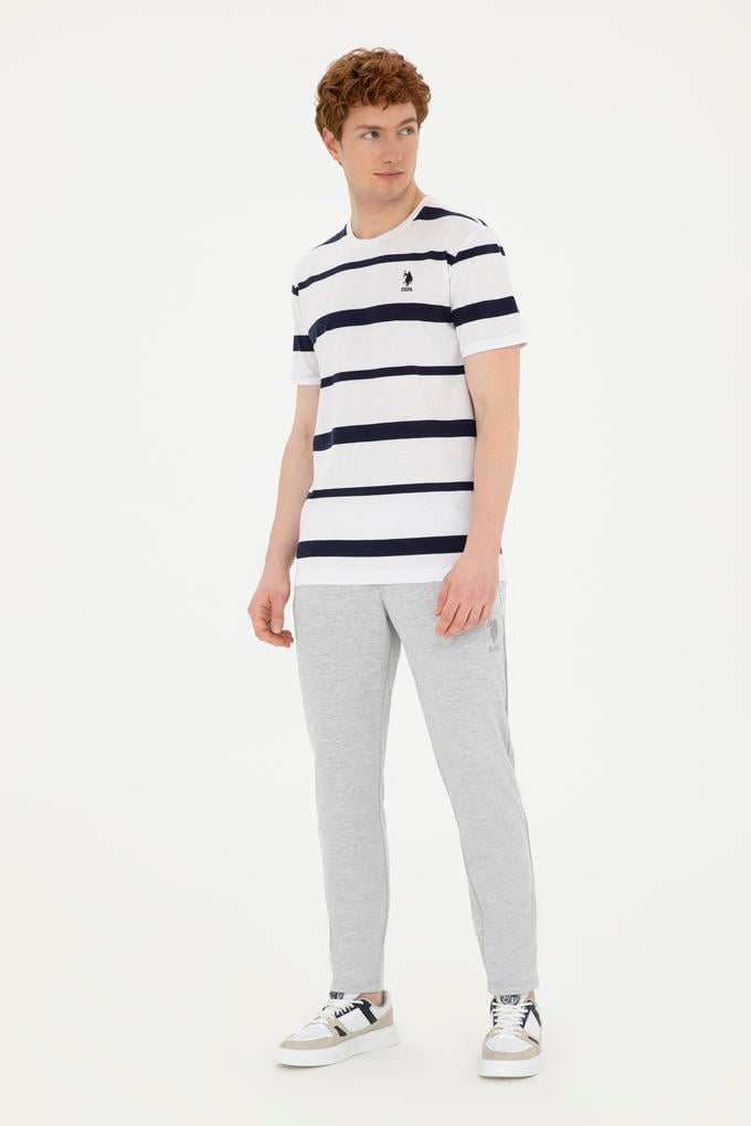 Erkek Gri Melanj Eşofman Altı