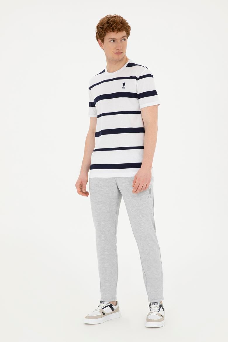 Erkek Gri Melanj Eşofman Altı