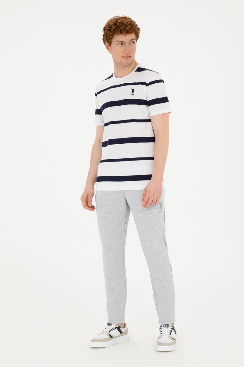 Erkek Gri Melanj Eşofman Altı