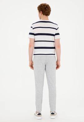 Erkek Gri Melanj Eşofman Altı - 50281043013