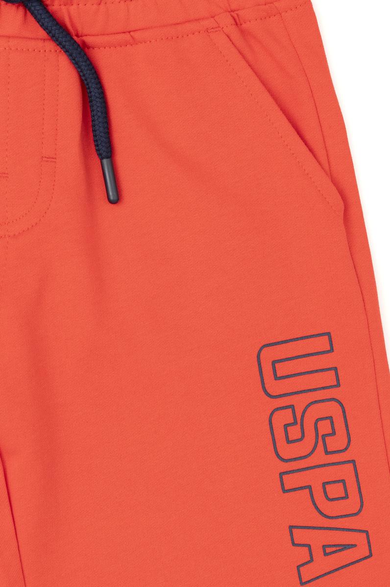 Erkek Çocuk Kırmızı Örme Şort