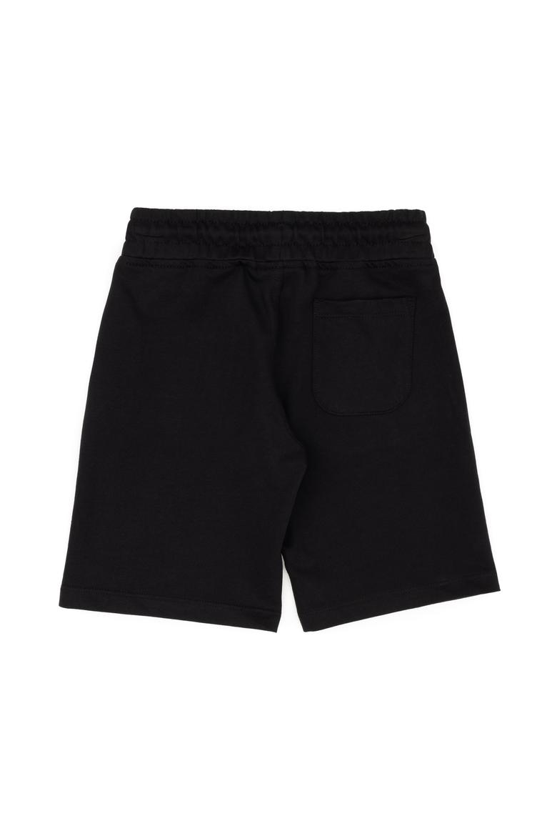 Erkek Çocuk Siyah Örme Şort - 50284828066