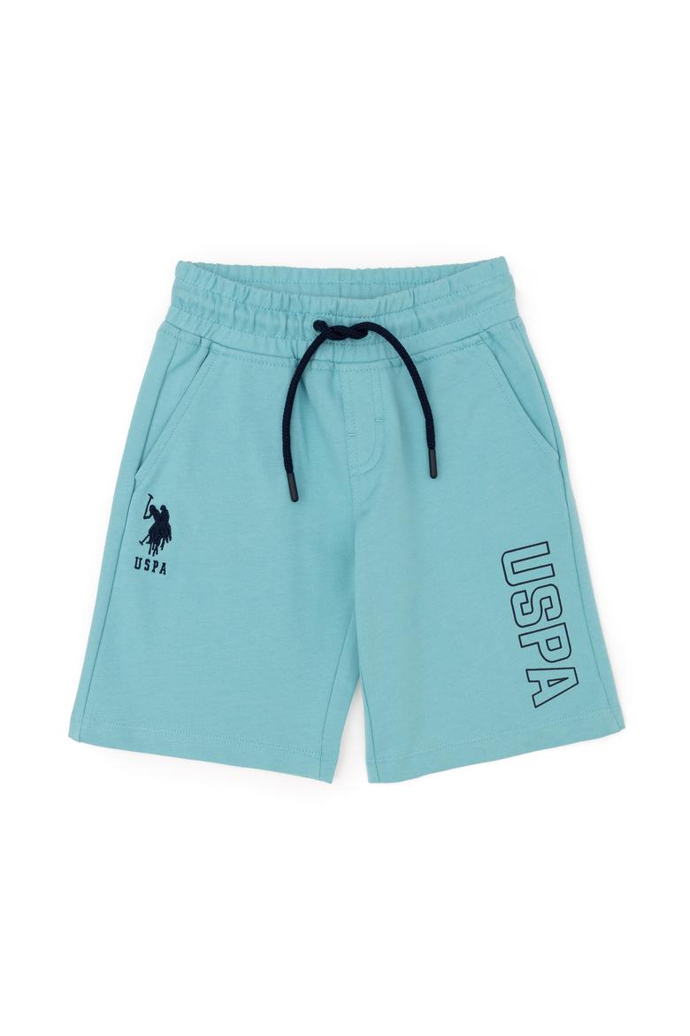 Erkek Çocuk Mint Örme Şort - 50284828116