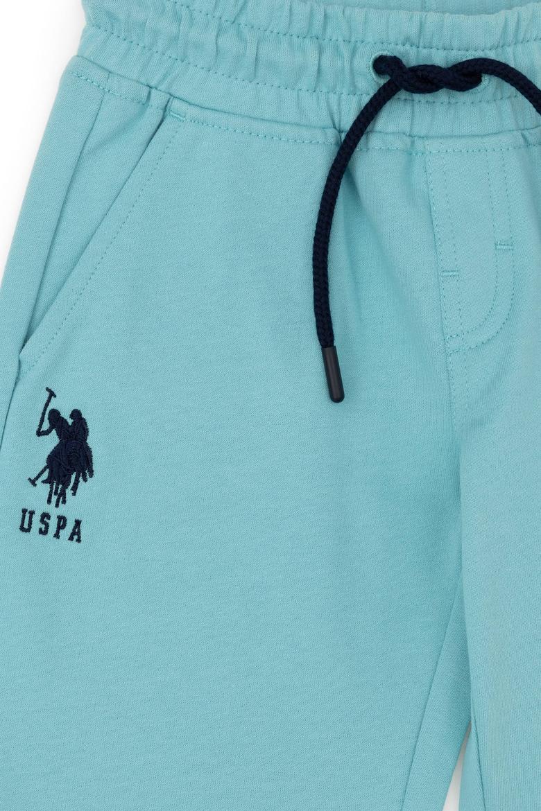 Erkek Çocuk Mint Örme Şort - 50284828116